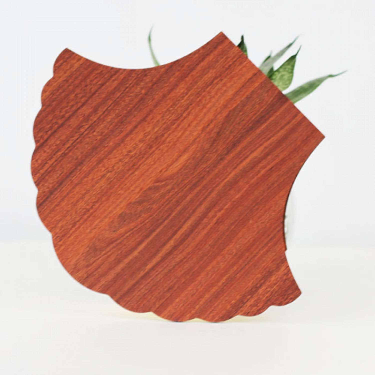 Delicate Wooden Invitation Card  With Hand Bag Greeting Card Customized